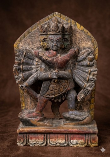 Antica scultura legno - scultura,