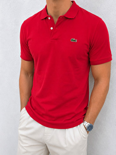 Polo uomo lacoste rossa taglia - lacoste,
