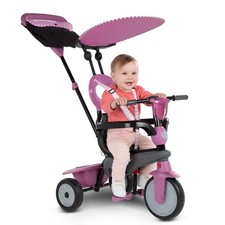 Triciclo smarTrike Vanilla Trasformabile 4 In 1 Per Bambini 10-36 Mesi Accessori