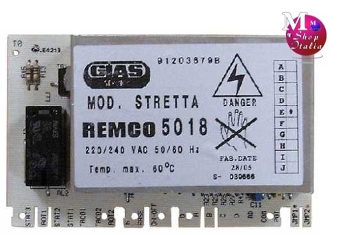 Scheda modulo comando