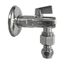 RUBINETTO FILTRO SOTTOLAVABO A SFERA IN OTTONE CON SNODO 1/2 -3/8 EUROTERMO ITAL