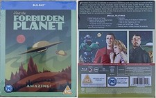 FORBIDDEN PLANET STEELBOOK Blu