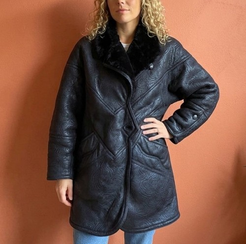 Giacca shearling vintage - in,