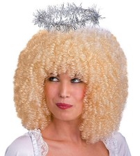 PARRUCCA BIONDA RICCIA CON