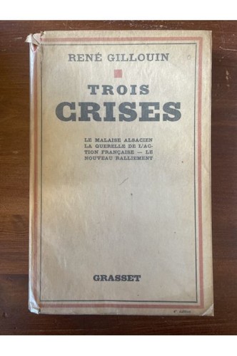 Trois crises le malaise - trois,