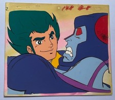 DAITARN 3 ANIME CEL ROBOT CHOGOKIN TAVOLA ORIGINALE ART ANIMATION JAPAN 1978