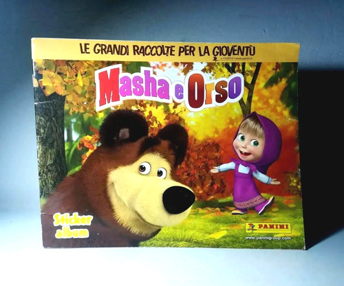 Masha orso sticker album - e,