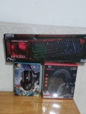  Set Tastiera Mouse E Cuffie