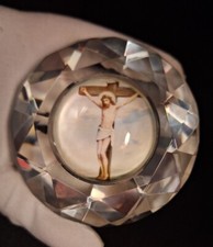 Fermacarte in cristallo taglio