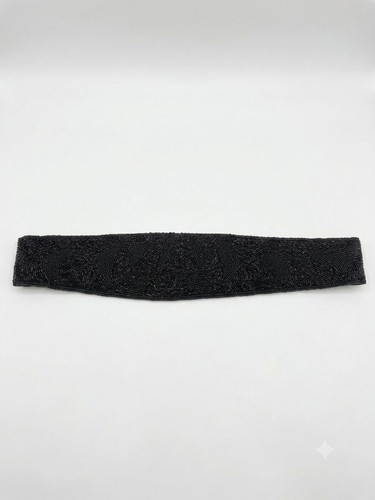 Cintura vintage intricata - , nera