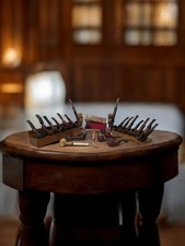 Lotto 23 Pipe in Radica Vintage / Pipe da Collezione-Diverse Forme-2 porta pipe