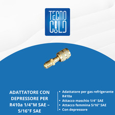 Adattatore con depressore per - con,