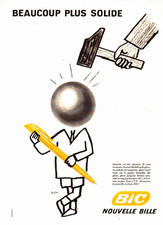 PUB STYLO BIC par " SAVIGNAC "