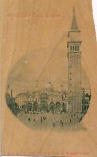 VENEZIA Chiesa S. Marco lavori in legno Schio RARA Cartolina