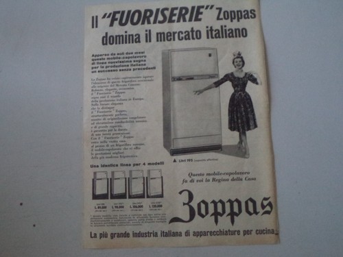 Advertising pubblicità 1959 - advertising,
