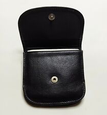 Portafoglio borsellino portamonete uomo vera pelle nero