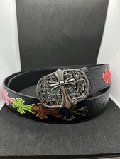 Chrome Style Y2K Black Belt