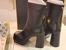 Stivali Buffalo MAY Zip tacco alto Mid Men tacco 11 cm - taglia 45 46 - nuovi - imballo originale!