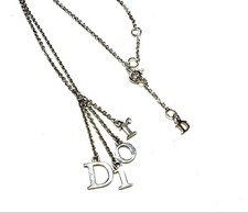 Collana christian dior logo - cd,