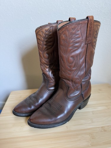 Stivali cowboy vintage red - vintage,
