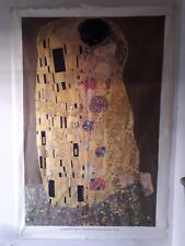 Gustav Klimt - Il Bacio - Stampa Olio Su tela - 