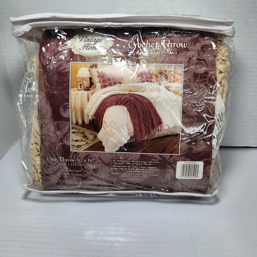 Coperta vintage casa - , uncinetto