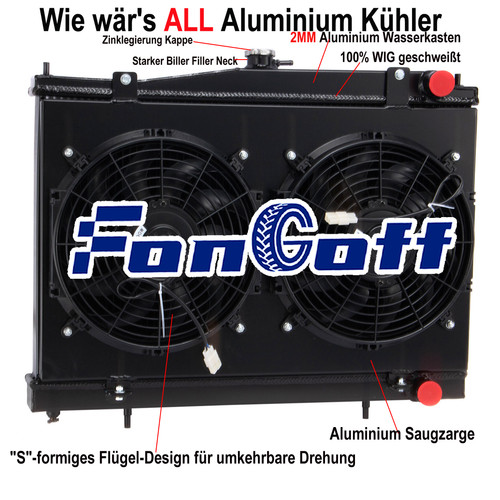 3row radiatore shroud fan - shroud, per
