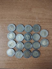 Stock N. 18 Monete Circolate Da 2 Euro  Come Foto All' Interno 