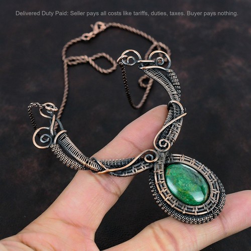 Oval cuprite chrysocolla stone - oval,