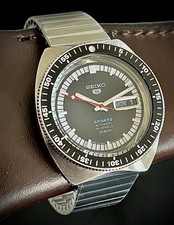 Seiko 5 Sports SRPK17 Edizione Limitata n. 04938. Automatico, quadrante nero, cinturino SS