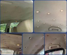 BORCHIE GRIGIO CLIP DI  FISSAGGIO + VITI  PER RIPARAZIONE CIELO AUTO SCOLLATO