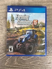 Farming Simulator 15 PS4 CIB, include manuale e custodia, testato e funzionante