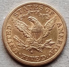 STATI UNITI - 5 Dollari oro