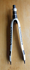 Forcella Orbea Ordu completa in fibra di carbonio bici triathlon 1 1/8" 130mm - 2013 2014 2015