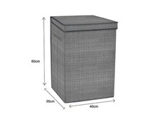 x Box Cesto Cesta Salvaspazio Portatutto Giocattoli Biancheria 40x35x60cm dfh