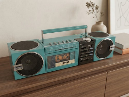Sanyo 7755l raro - m-7755l, vintage