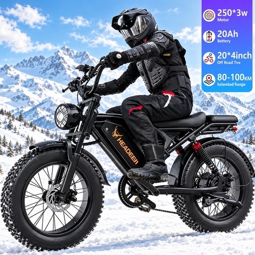 Hadeer bike fat tire - e-bike,