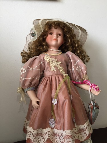 Bambola vintage porcellana - vintage, in