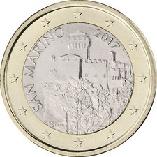 Moneta corso 1 euro San Marino