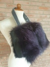 borsa in pelliccia Volpe e