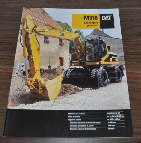 Caterpillar m318 escavatore - caterpillar,