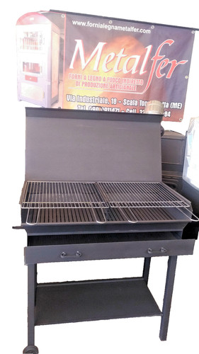 Barbecue artigianale ferro - barbecue, in