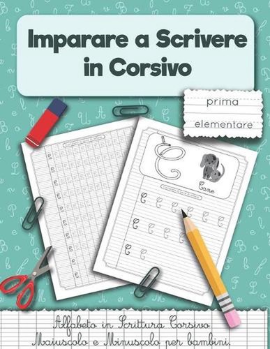 Imparare scrivere corsivo - scrivere, in