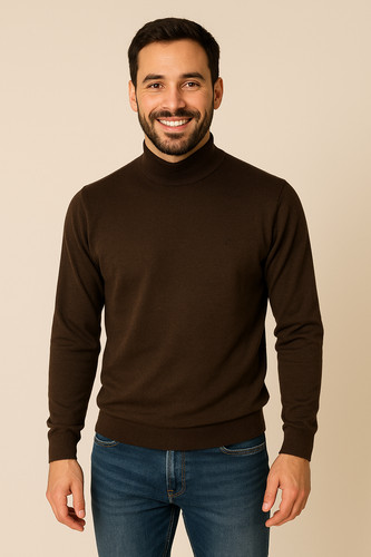 Maglione uomo ragazzo lupetto - uomo,