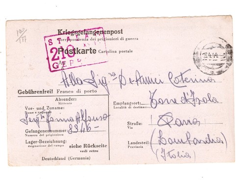 Italia pow card allo - ii,