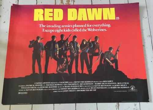 Red dawn 1984 original british - dawn,
