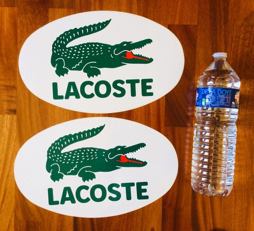 Autocollants lacoste crocodile - lacoste,