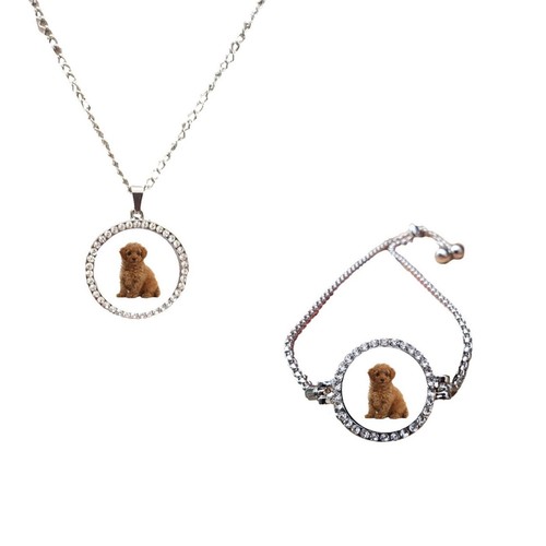Set toy poodle - of,