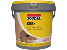 Soudal A22 COLLA SUGHERO Adesivo pasta pronto uso parete pavimento 5 KG