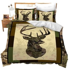 Deer Camo Bedding Set Twin